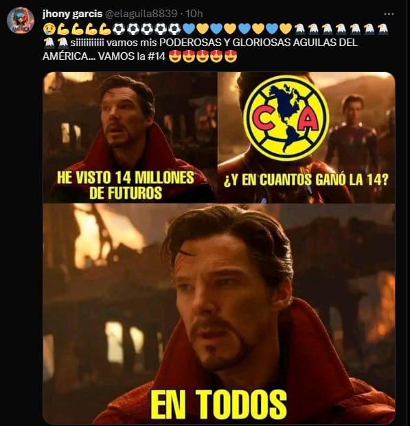 Los mejores MEMES de la histórica goleada del América en San Luis El