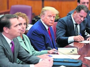 "Me encantaría": Trump desafía a juez que amenaza con expulsarlo de la corte en caso de difamación