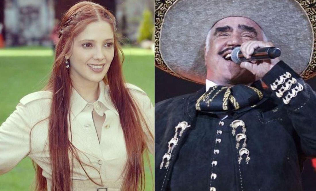 El día que Vicente Fernández intimidó en vivo a Adela Noriega con su música