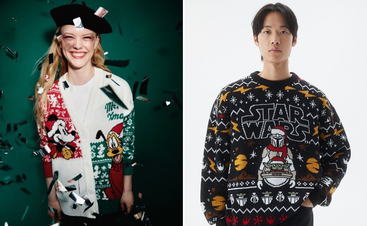 Bershka 2025 christmas sweater