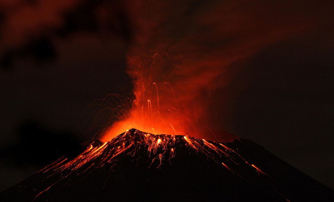 Should the Popocatépetl erupt, which states are at risk?