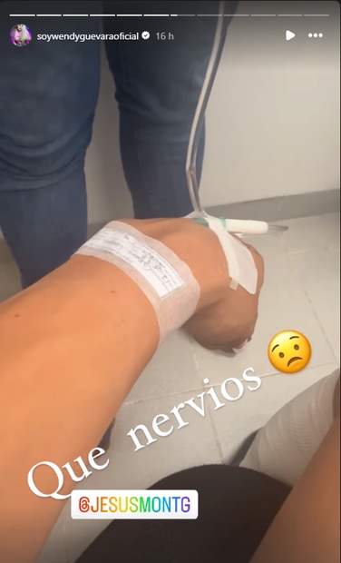 Wendy Guevara fue hospitalizada en su natal León. Foto: Captura de pantalla