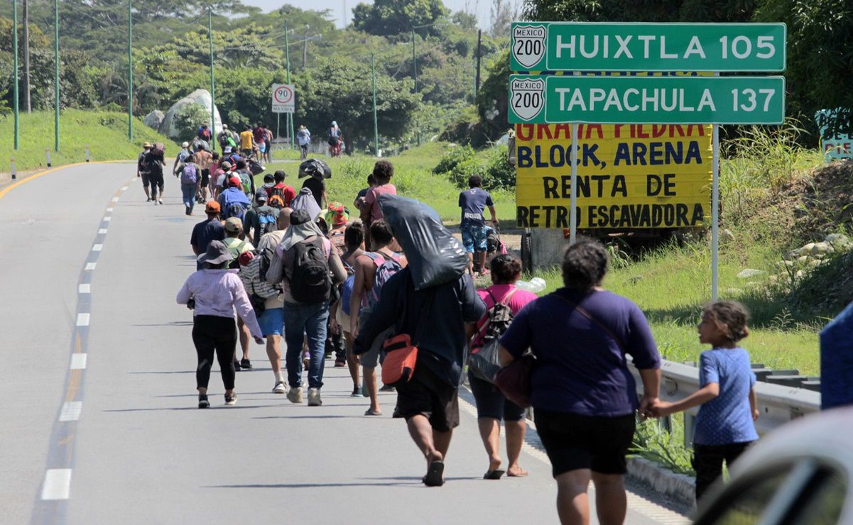 caravana migrante El Universal