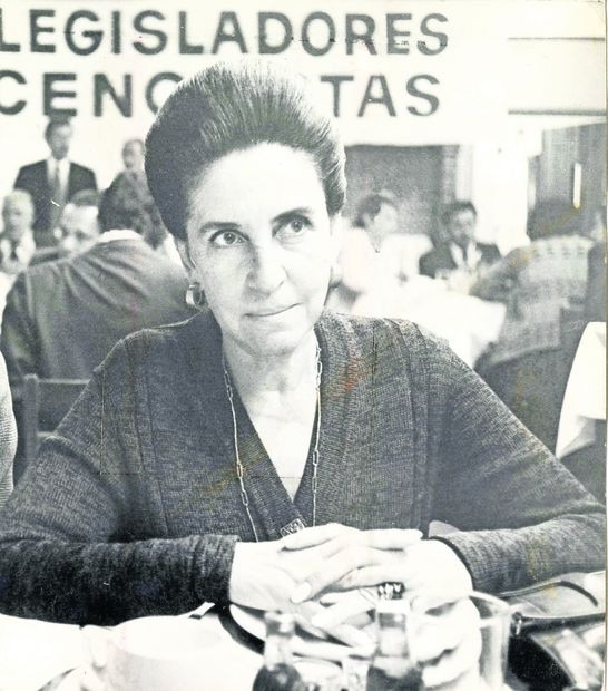 Griselda Álvarez gobernó el estado de Colima de 1979 a 1985. Foto: Hemeroteca El Universal
