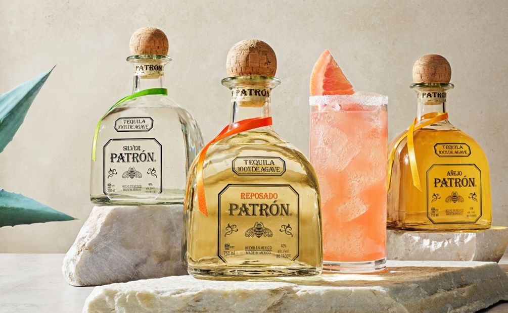 Tequila Patrón Reposado, ideal para un drink de toronja y limón. Foto: Patrón Tequila / Instagram