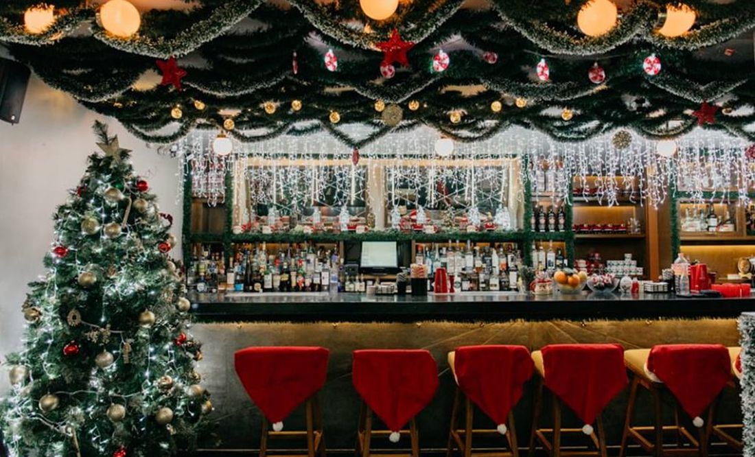 Miracle at Henrietta Hotel  Christmas Themed Bar in London