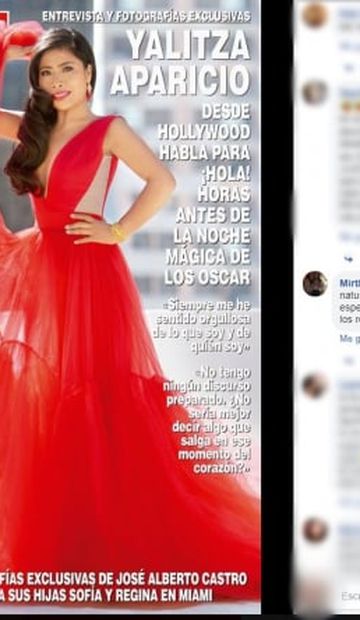 Ella no es así”, critican a revista ¡Hola! México por exceso de Photoshop  en portada de Yalitza Aparicio
