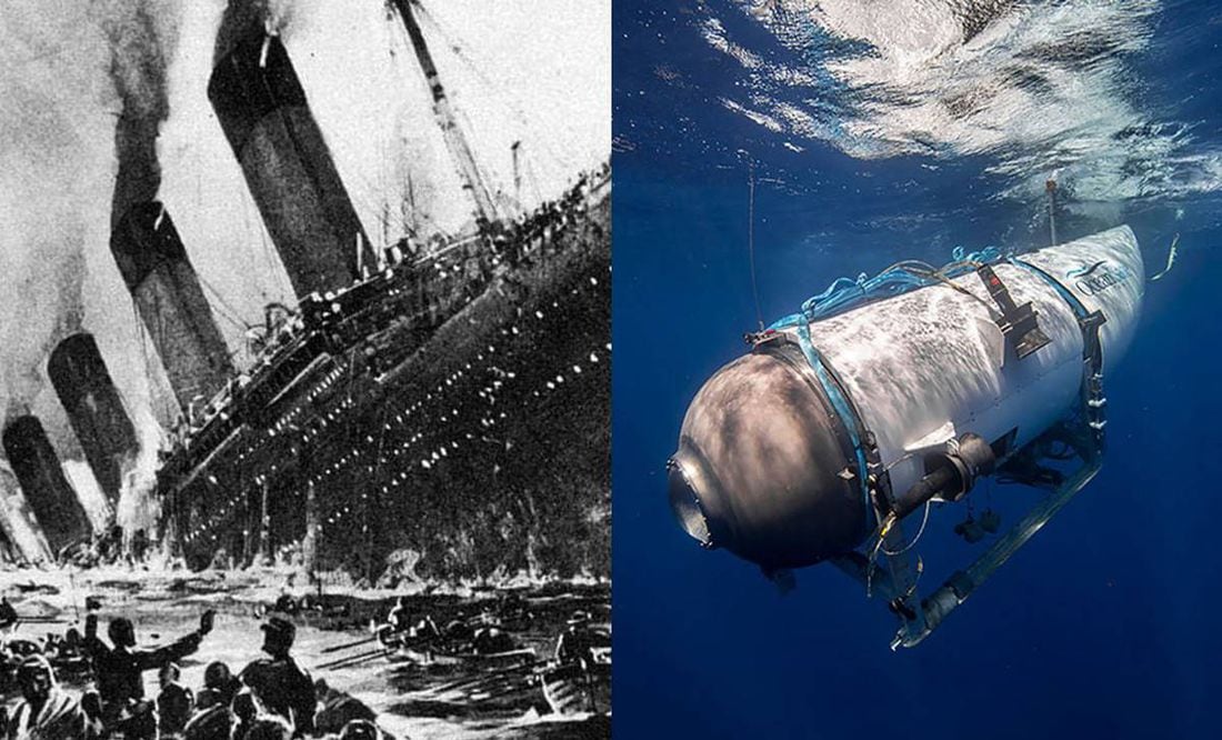 Infografía Esta Es La Profundidad A La Que Bajó El Titán Sumergible Desaparecido Rumbo Al Titanic 0294