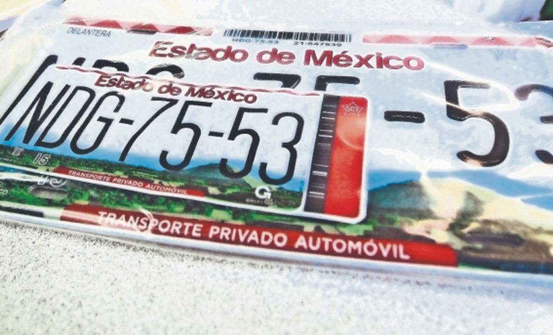 A qué autos les toca cambio de placas en el Estado de México