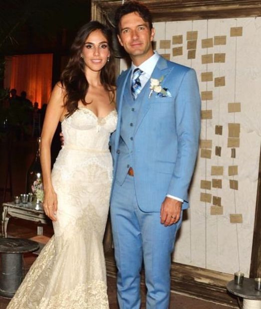 Sandra Echeverría y Leonardo de Lozanne se casaron el 18 octubre de 2014.
<p>Foto: Instagram