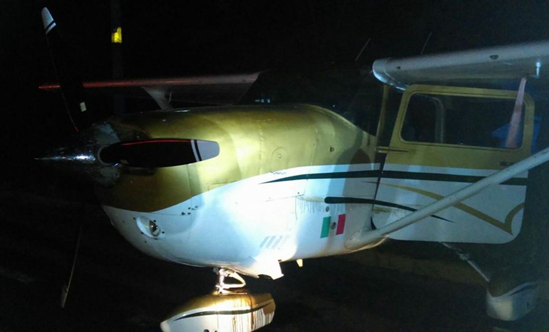 Sufre percance avioneta de edil de Cozumel | El Universal