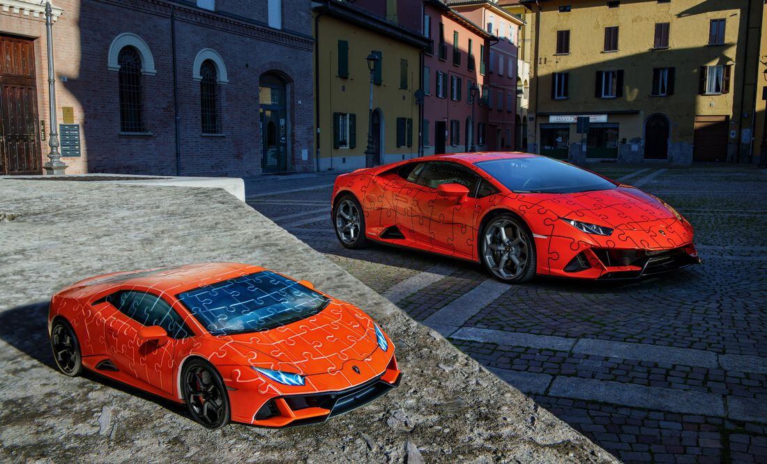 Lamborghini lanza rompecabezas 3D del Huracan Evo