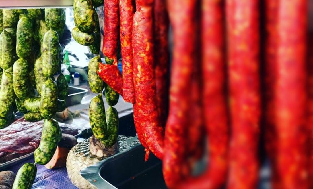 Cuáles son los ingredientes del chorizo verde