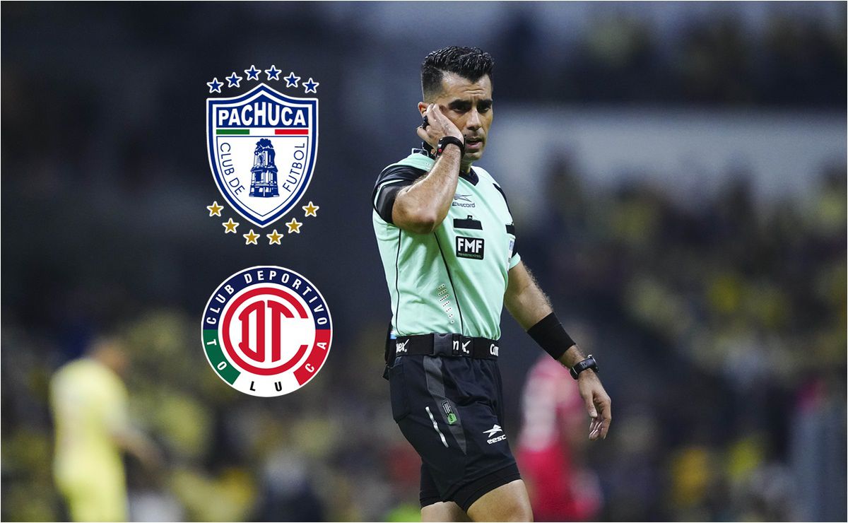 Liga MX: Adonai Escobedo será el árbitro central de la final de vuelta  entre Pachuca y Toluca