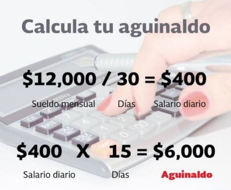 ¿cómo Calcular El Aguinaldo En México 2020emk 3097