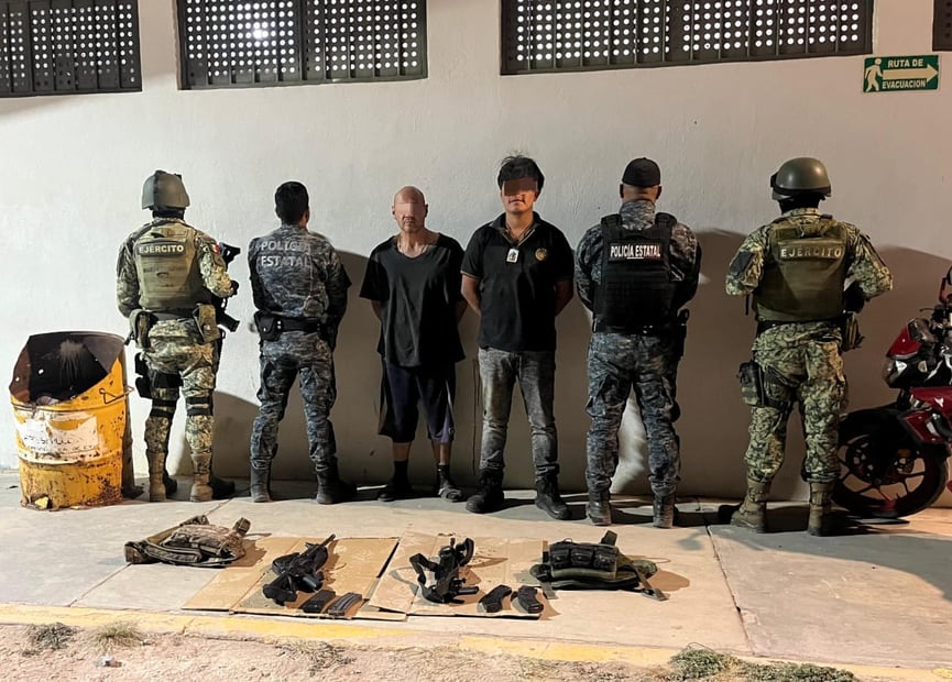 Detenidos integrantes del Cartel de Sinaloa
