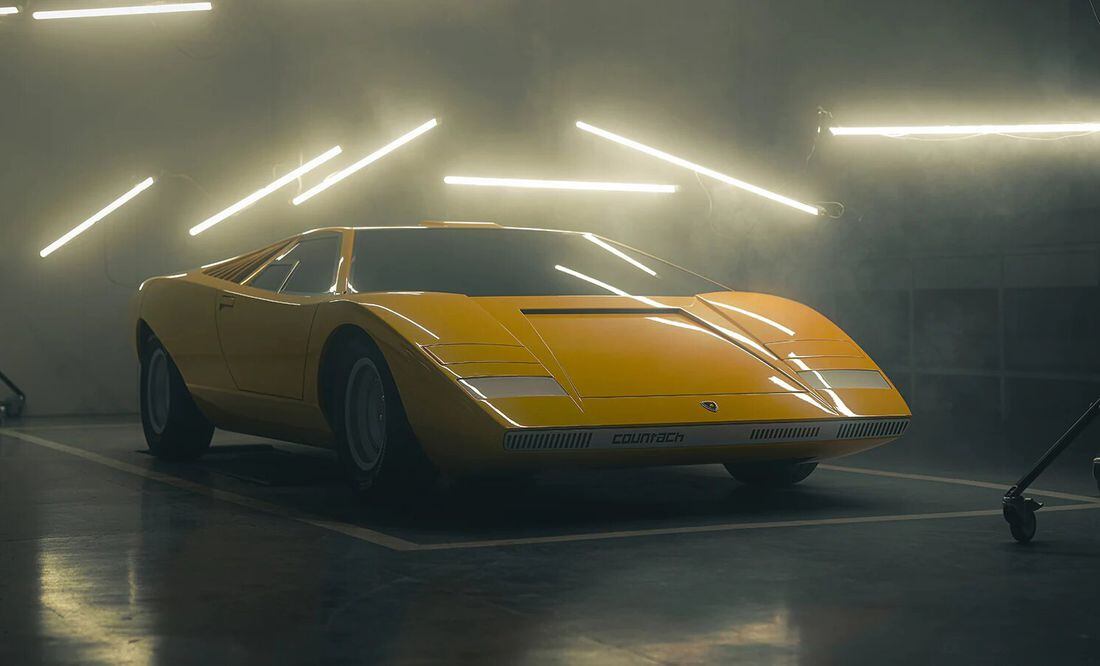 Reconstruyen prototipo de Lamborghini Countach LP500 por su 50 aniversario