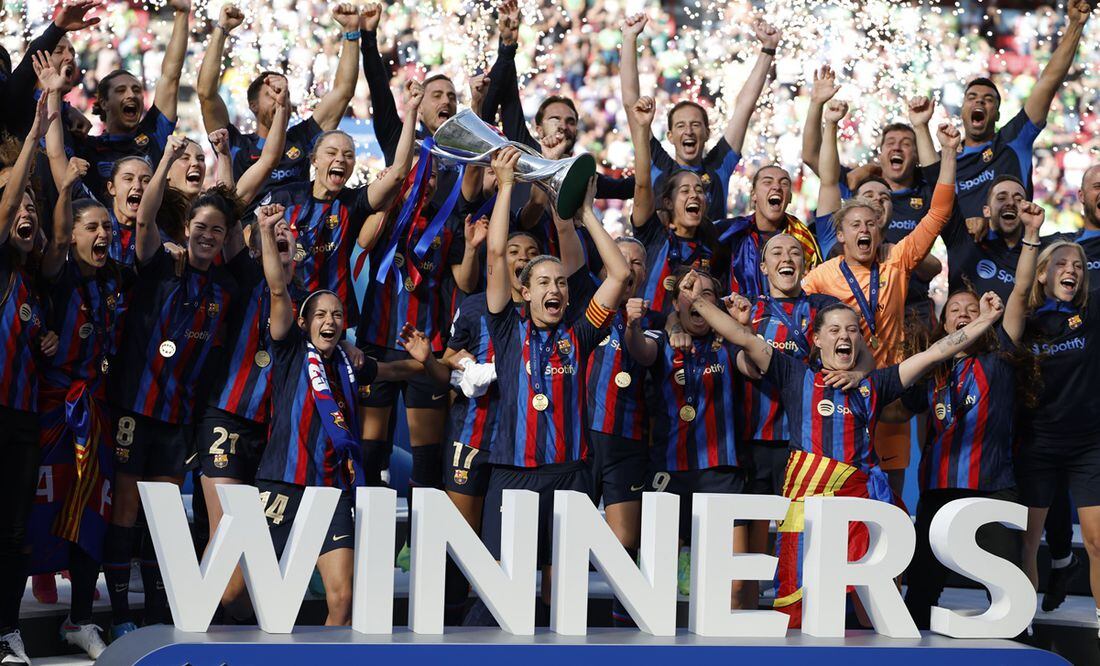 Barcelona Femenil conquista la Champions League en increíble remontada