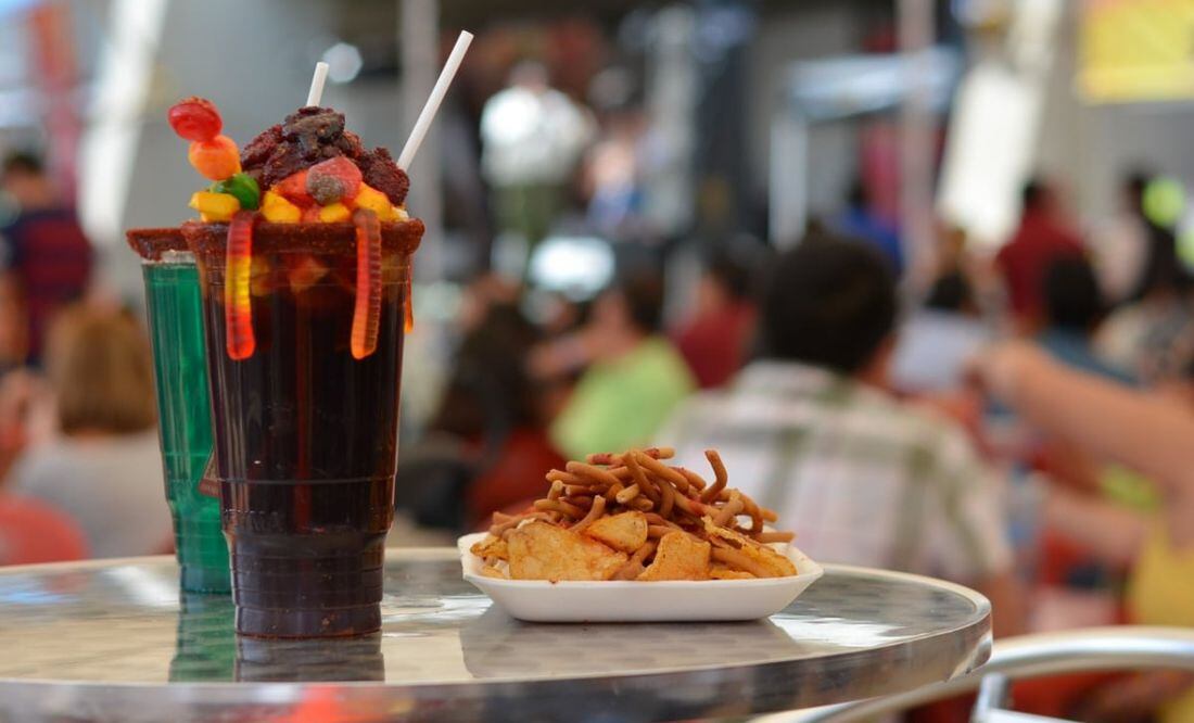 Vaso salseado Mazatlán (michelada mazatleca) 