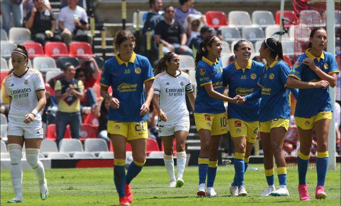 América Femenil consigue la victoria ante el Real Madrid