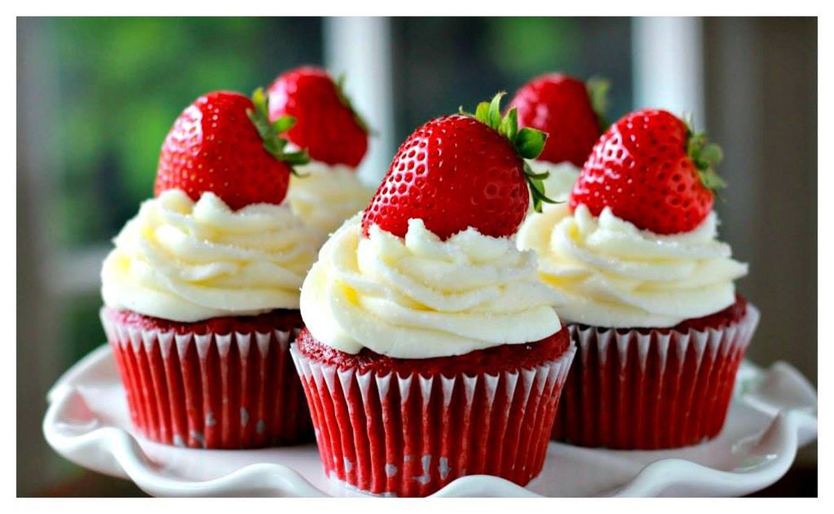 La guinda del pastel: Red Velvet cupcakes