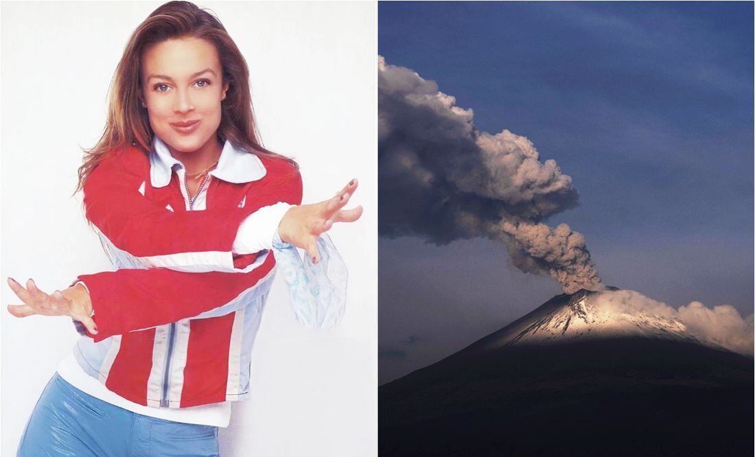 'Popocatépetl', la canción que Fey lanzó en los 90 y con la que pide al volcán misericorida