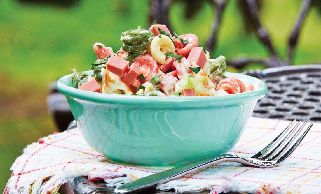 RECETA ensalada de pasta con mortadela y perejil | El Universal