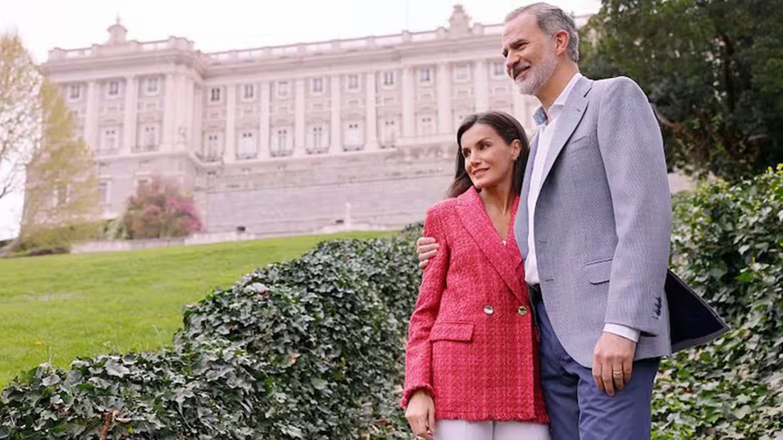 La casa real española publicó una serie de fotos por el vigésimo aniversario de los reyes. Foto: Casa Real de España
