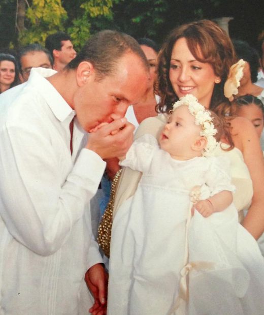 Andrea Legarreta y Erik Rubín se convirtieron en padres de Mía en 2005, mientras que Nina llegó al mundo dos años más tarde. Foto: Cortesía.