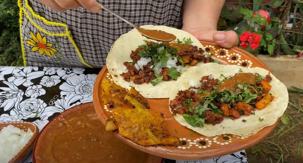 Receta de tacos de pastor de Doña Ángela