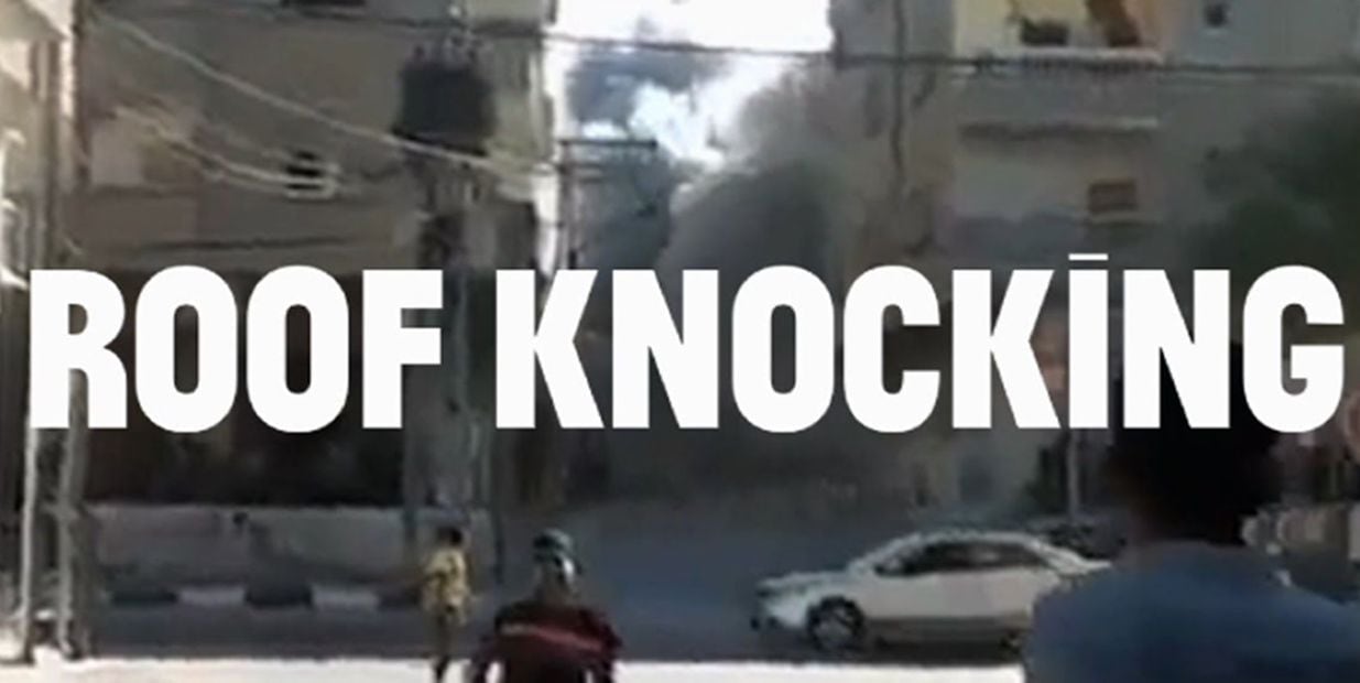 "Roof Knocking" es una película sobre el conflicto entre Israel y Palestina. Captura.