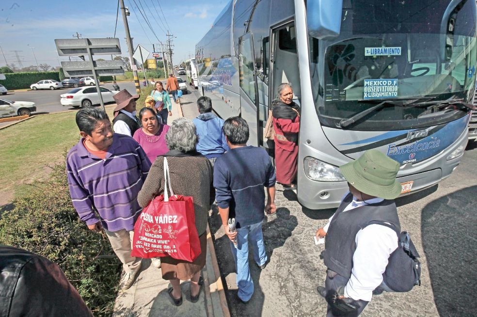 La parada de la muerte en la M xico Toluca El Universal