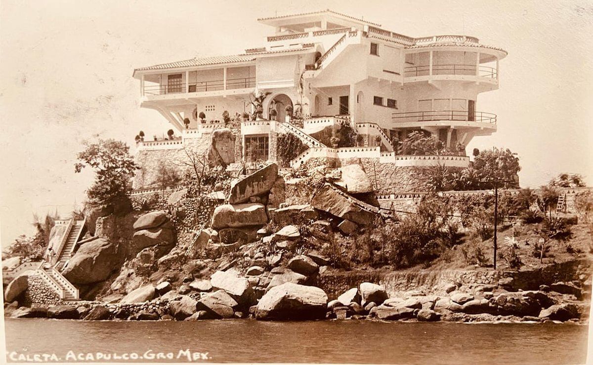 La casa de Maximino Ávila Camacho que dividió una playa de Acapulco