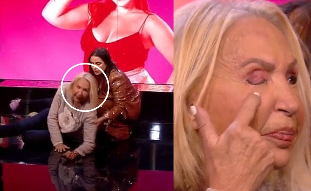 VIDEO: Laura Bozzo vive bochornoso momento en programa por culpa de su  maquillaje