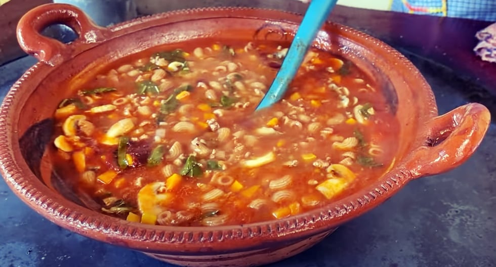 Sopa contra el frío, la receta de Doña Ángela de su rancho a tu cocina