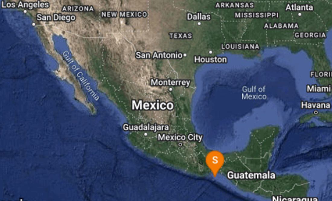 Reportan sismo de 4.3 de magnitud al sureste de Oaxaca