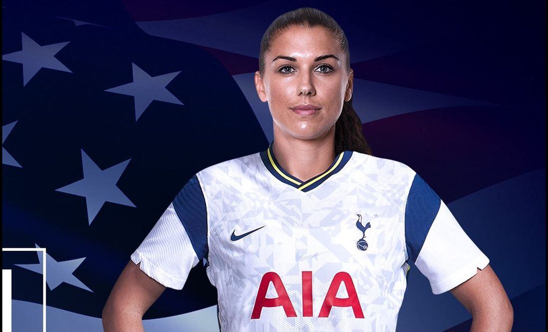 Tottenham ficha a la futbolista Alex Morgan