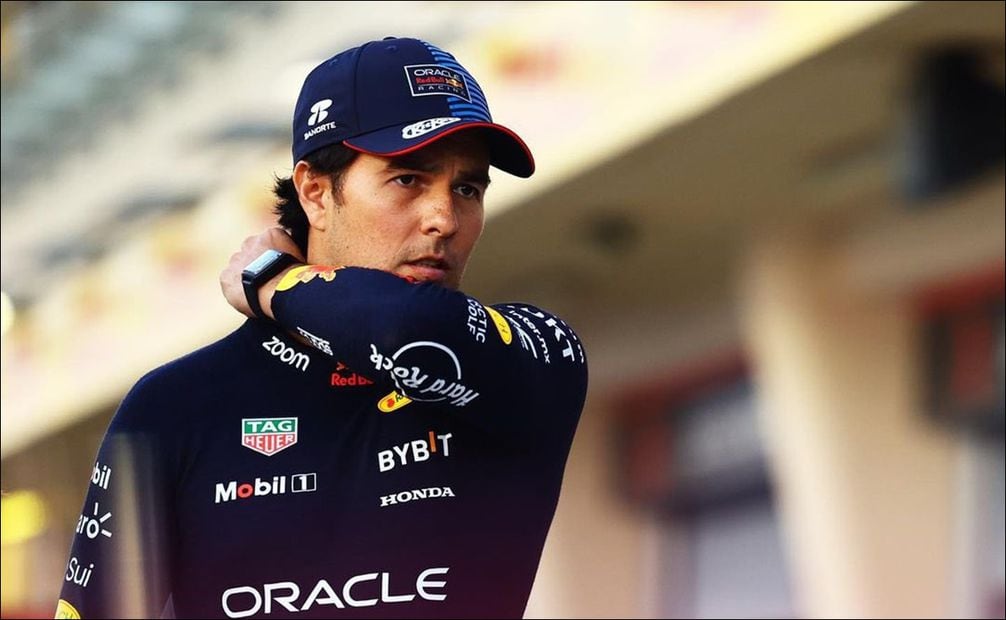 Checo Pérez se sinceró luego del tercer lugar en el GP de China: “No tuvimos la salida que esperábamos” / FOTO : @SChecoPerez