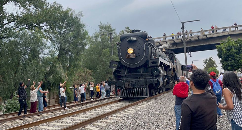 That is what the within of the locomotive that traveled from Canada to CDMX seems like