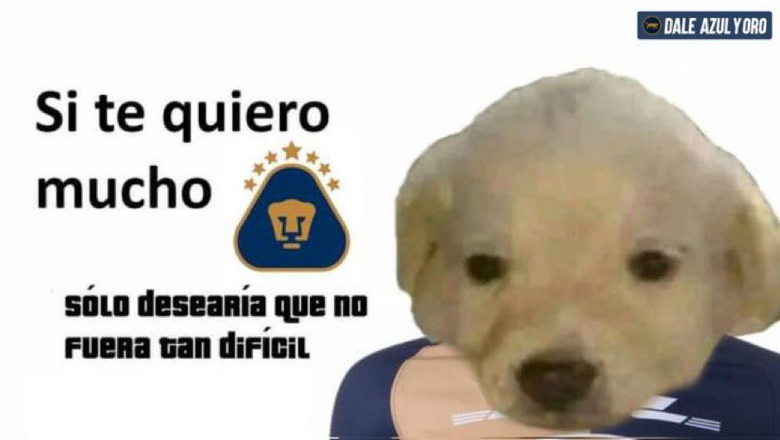 Memes de Pumas luego de caer contra Cruz Azul