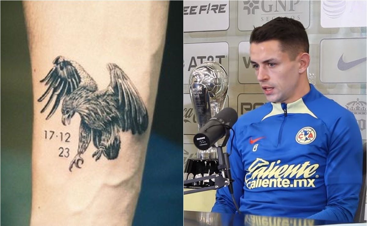 Álvaro Fidalgo explica el porqué de su tatuaje: América marcó mi vida