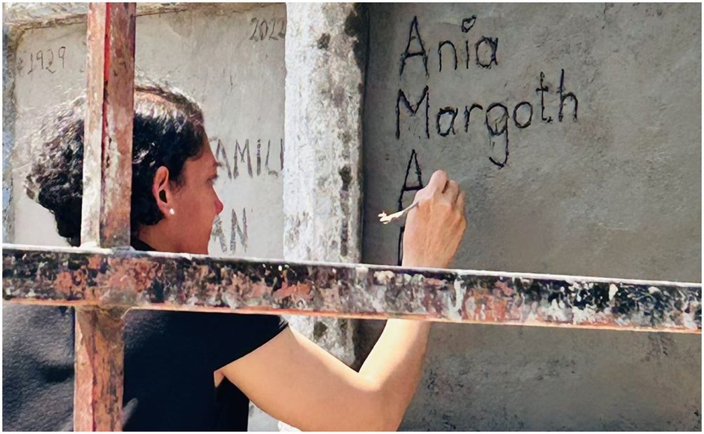 Ania Margoth Acosta fue enterrada el pasado miércoles. Foto: Tomada de X, antes Twitter