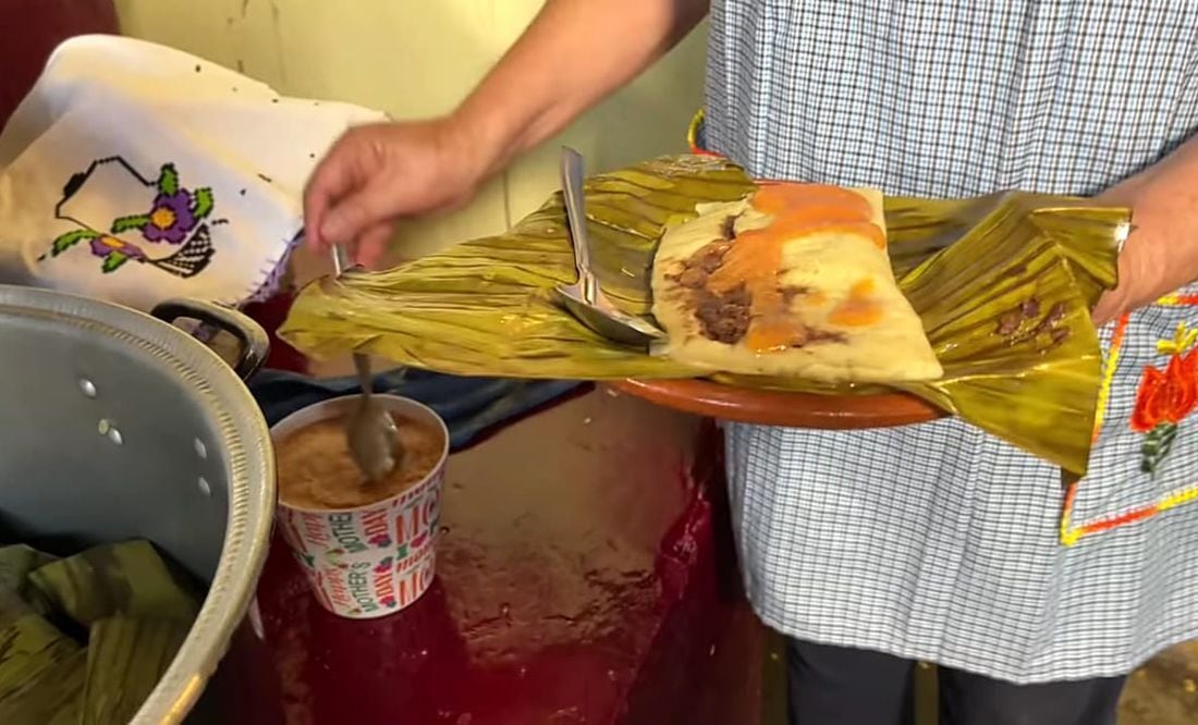 La receta de tamales de frijol negro de DOÑA ÁNGELA