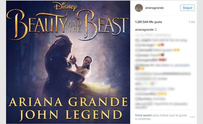 Ariana Grande, John Legend, Céline Dion los mejores vídeos de La Bella y  la Bestia