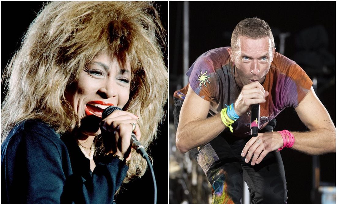 Coldplay dedica a Tina Turner su deslumbrante show de Barcelona e invita a Gipsy Kings. Foto: AFP/EFE.