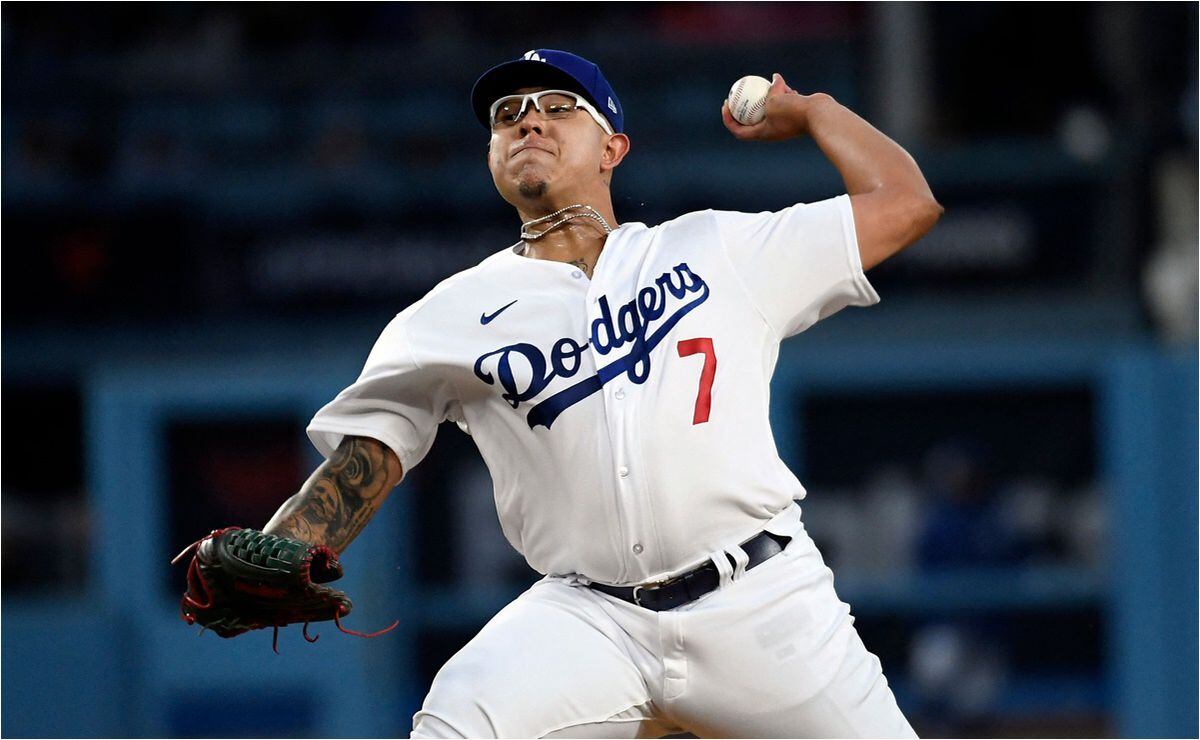 Julio Urias El Culichi MLBPA Tee, LA Baseball