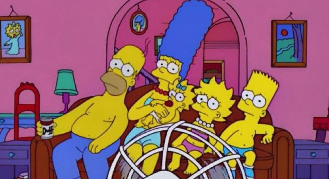 Los Simpson lo hacen de nuevo
<p>Foto: Captura de pantalla