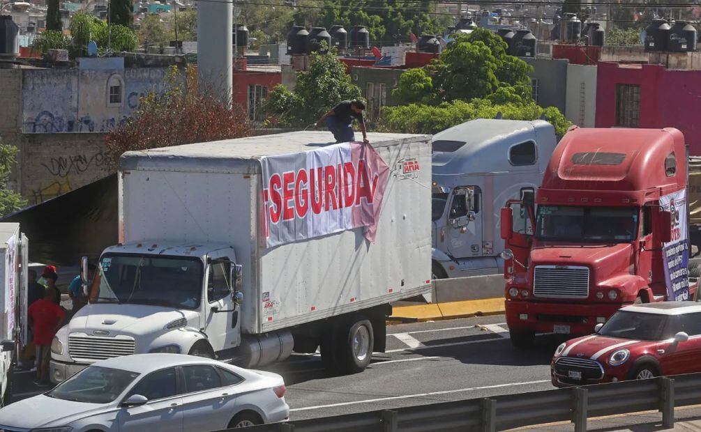 Bloqueos en Jalisco. Foto: Especial