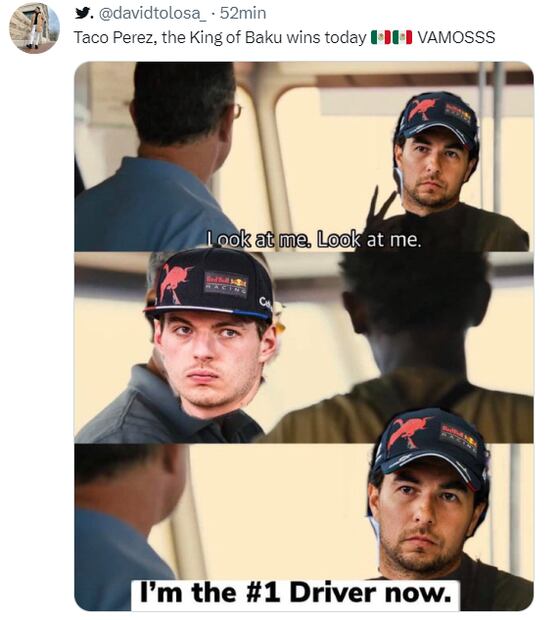 Checo Pérez Conquista Los Memes Tras Ganar El Gran Premio De Azerbaiyán 6284