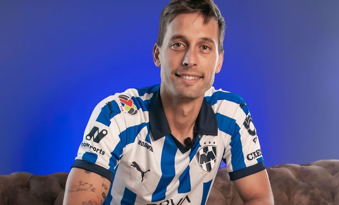 Sergio Canales fue presentado en Rayados y aseguró "Vengo a ganar y